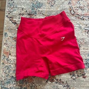 Gymshark Red High-Waisted Leggings